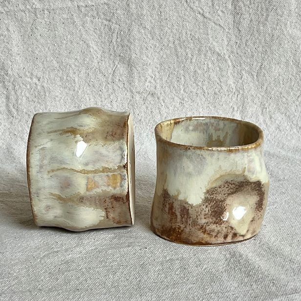 Terracotta Wave Mug