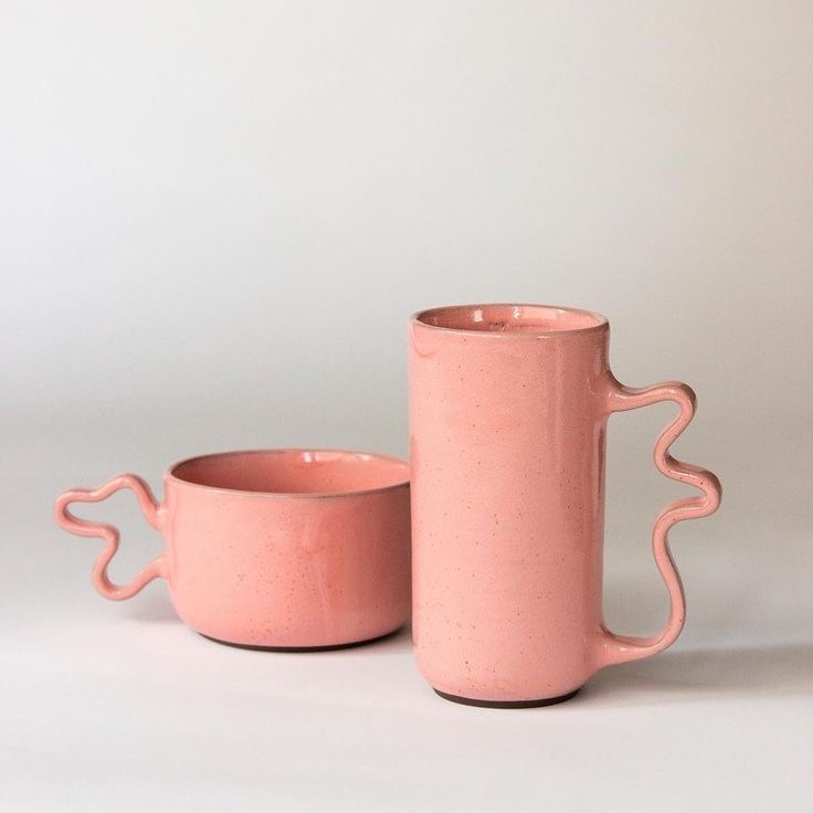 Coral Wave Handle Set