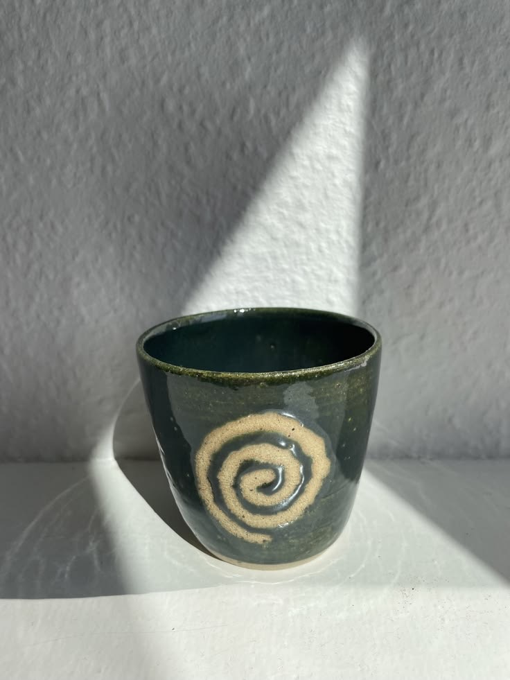 Green Spiral Cup