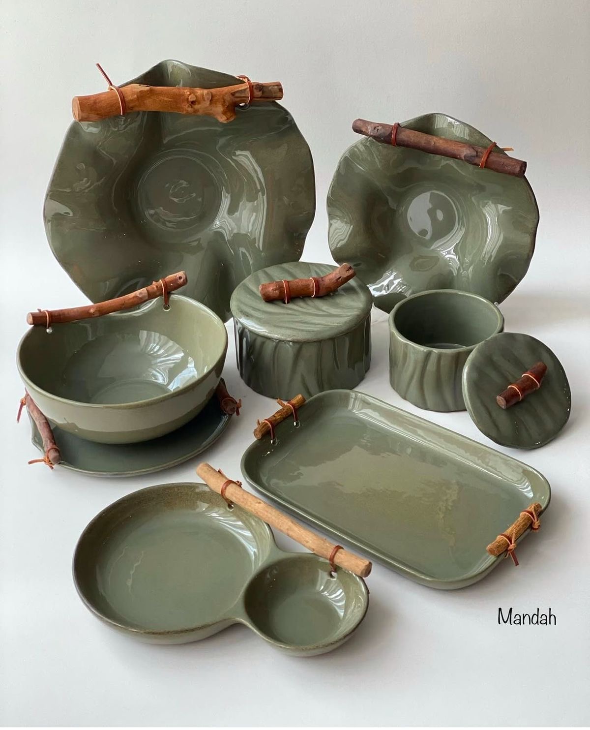 Sage Branch Set