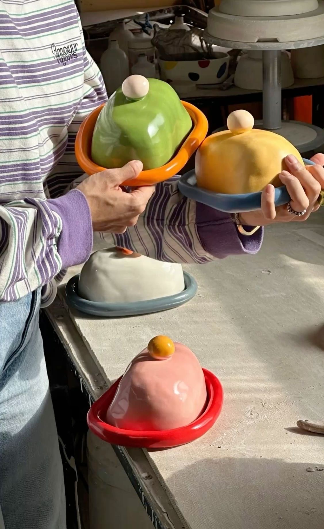 Colour Butter Dish